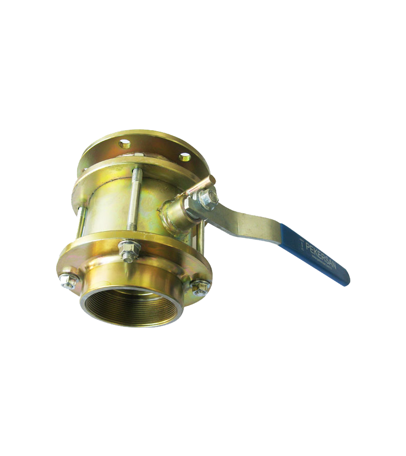 3lük Çelik Küresel Baş Vana